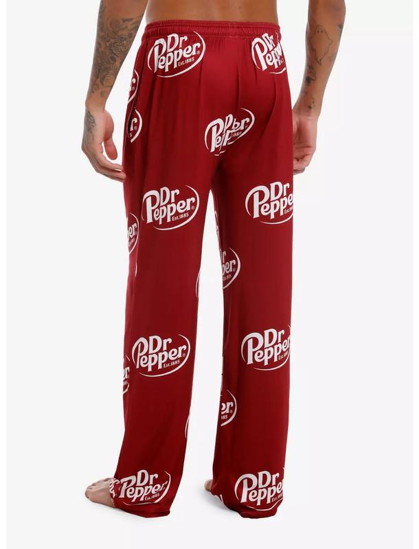 Dr. Pepper Allover Print Pajama Pants