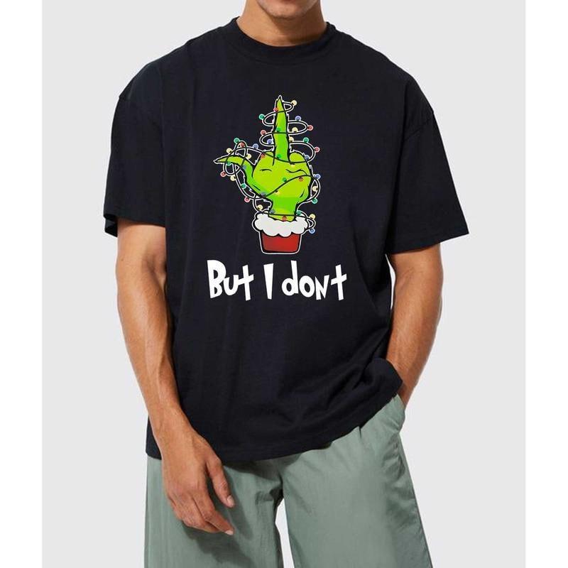 Funny Grinch Couple Matching, Christmas Hubby Wifey Matching, Funny Grinch Hand Pajamas Couple T-Shirt  Funny Grinch