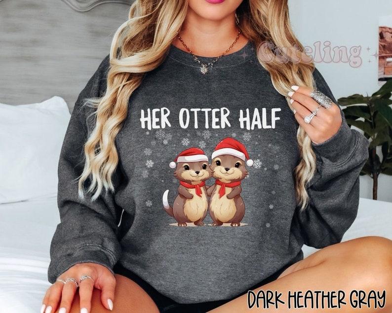 Christmas Couple Merry Christmas Sweatshirt, Christmas Couple Matching Sweater, Holiday Couples Sweatshirt, Funny Christmas Couples Sweater