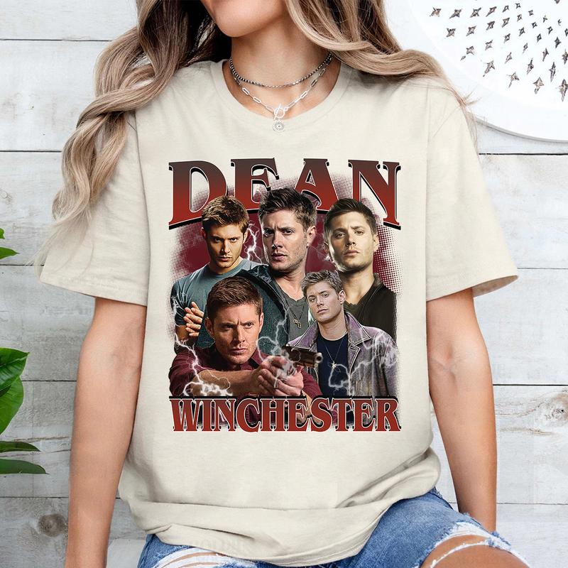 Dean TShirt, Winchester T Shirt, Gift For Woman and Man Unisex T-Shirt Sweatshirt Hoodie Casual Cotton