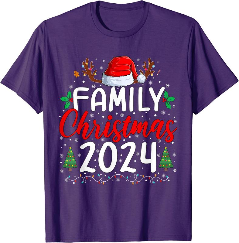 Family Christmas 2024 Matching Family Christmas Xmas Squad T-Shirt