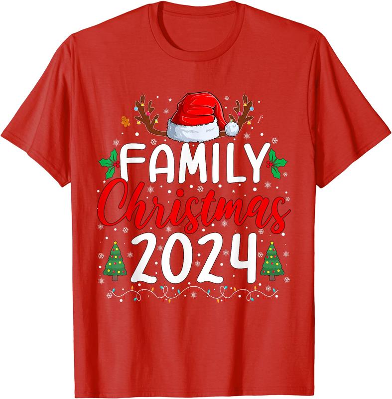 Family Christmas 2024 Matching Family Christmas Xmas Squad T-Shirt