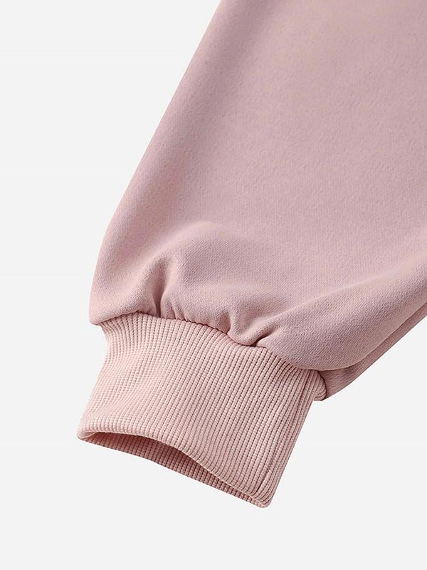 Women's Letter Print Drop Shoulder Crewneck Sweatshirt, Sweatshirts for Women, Fall Sweatshirts, Fall Outfits, Casual Long Sleeve Round Neck Pullover for Fall,  Womenswear  Top for Daily Wear