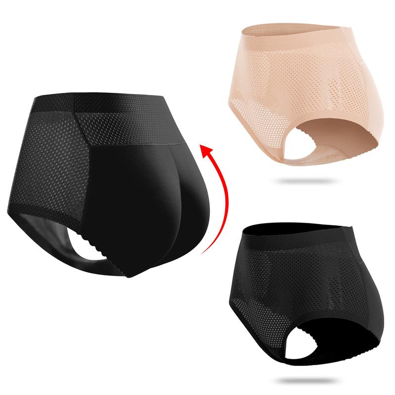 Women Push Up Panties Sponge Padded Butt Lifter Bottom Briefs Underwear Lingerie Butt Hip Seamless Panties Buttocks Panty