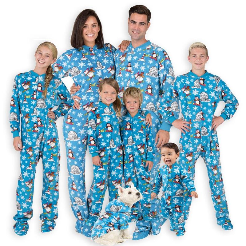 Family Matching Winter Wonderland Fleece Onesie