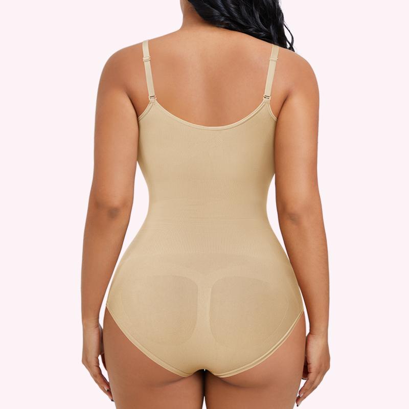 Nebility Women's 3 Piece Set V-Neck Shapewear  Women's Clothes Camisole One Piece Bodysuit Hip Lift Shockproof Bodysuit