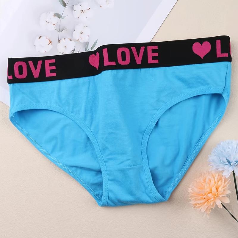 12pcs Sexy Seamless Color Block Briefs - Ultra Comfy, Breathable, Stretchy, and Soft Intimates Panties for Women - Lingerie & Underwear with Letter Print Design