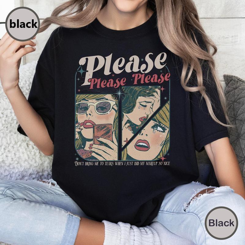 Please Please Please Comfort Colors T-Shirt, Comfort Colors Shirt, Don’t Embarrass Me Shirt, Concert Shirt, Soft Girl Aesthetic, Music Lover Gift, Festival Outfit, Womenswear