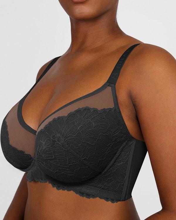 Shapellx Supportive Unlined Lace Underwired Bra Sales