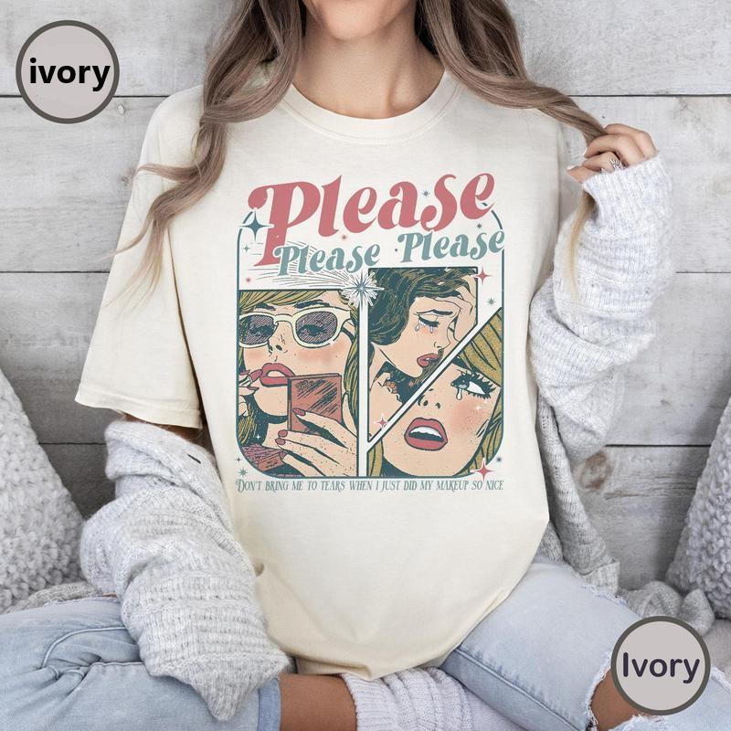 Please Please Please Comfort Colors T-Shirt, Comfort Colors Shirt, Don’t Embarrass Me Shirt, Concert Shirt, Soft Girl Aesthetic, Music Lover Gift, Festival Outfit, Womenswear