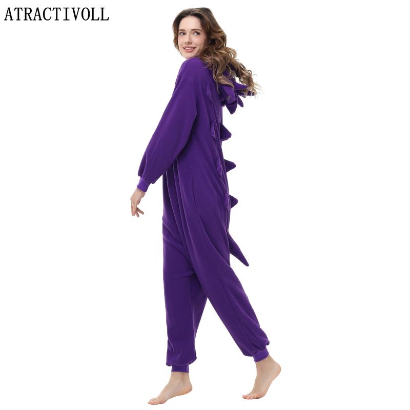 ATRACTIVOLL Christmas Party Dresses One Piece Pajamas，Cartoon Pajamas Adult Student Couple ，Womenswear Loungewear Nightwear Plush Homewear Pajama Set Soft Cute xmas  pj