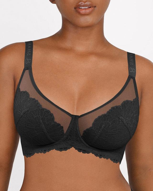 Shapellx Supportive Unlined Lace Underwired Bra Sales