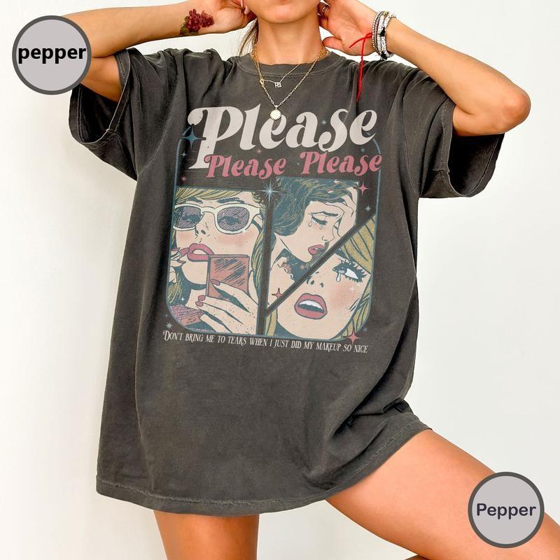 Please Please Please Comfort Colors T-Shirt, Comfort Colors Shirt, Don’t Embarrass Me Shirt, Concert Shirt, Soft Girl Aesthetic, Music Lover Gift, Festival Outfit, Womenswear