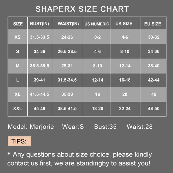 SHAPERX Short Sleeve Crew Neck Women Tops Bodysuit  Scoop Neck Thong Body Suits Basic Comfortable Womenswear No Compression