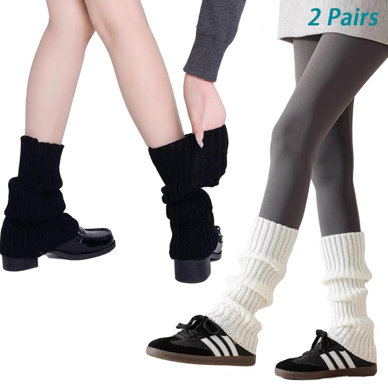 Leg Warmers for Women Winter - Leg Warmers y2k 80s Neon Ribbed leg socks outfit for Eighty's Party Sports Yoga