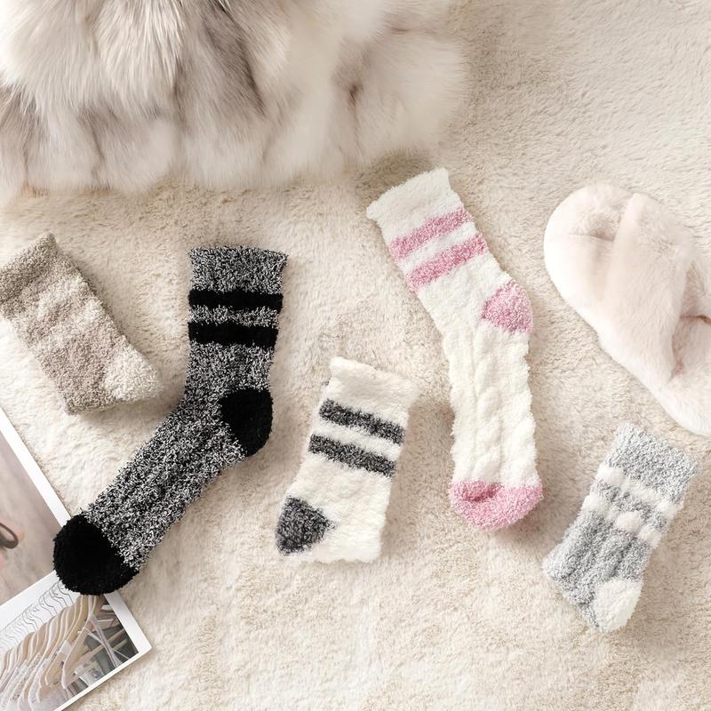 Fuzzy Socks for Women - Fluffy Socks Women, Cozy Socks Slipper Socks for Women