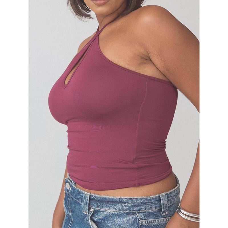 Braless Strappy Keyhole Brami Women's Top