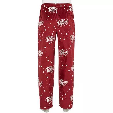 Dr. Pepper Pajamas Pants, Dr. Pepper Merch, Pepper Lover, Women's Sleep PJ Pants, Christmas Women's Sleepwear, Gifts Suitable for Anyone