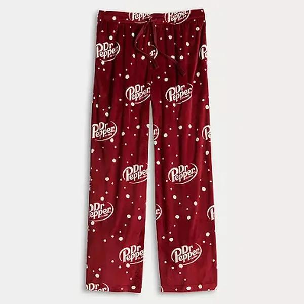 Dr. Pepper Pajamas Pants, Dr. Pepper Merch, Pepper Lover, Women's Sleep PJ Pants, Christmas Women's Sleepwear, Gifts Suitable for Anyone