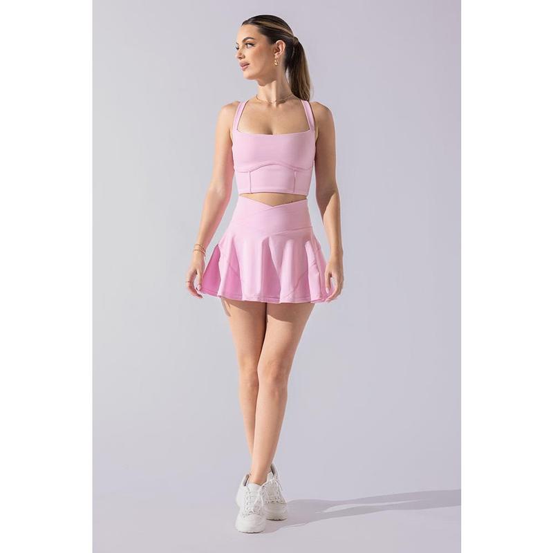 Crisscross Hourglass® Twirl Skort - Bubblegum