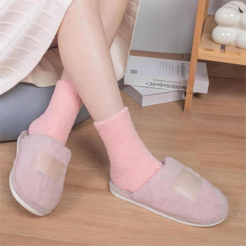 6 Pairs Fuzzy Socks For Women Soft Home Slipper Socks Fluffy Sleeping Socks don't Shed Lint