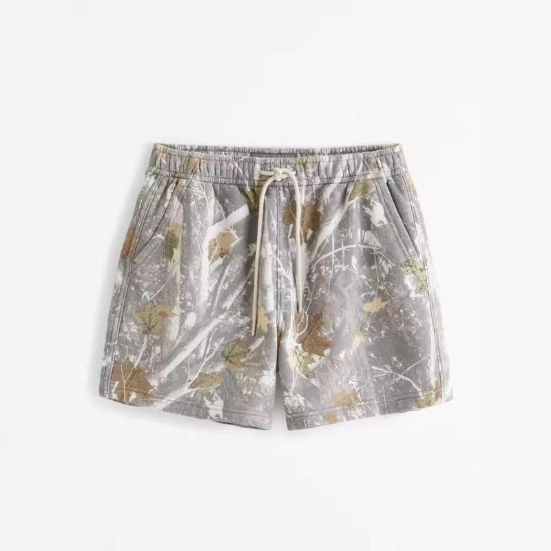 Camouflage Print Fleece Unisex ShortsFleece Shorts