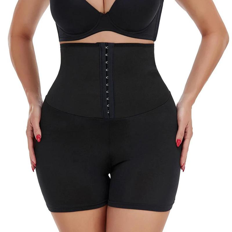 Women Sweat Sauna Shorts Body Shaper Pants Waist Trainer High Waist Shapewear Gym Workout Boyshorts Girdle