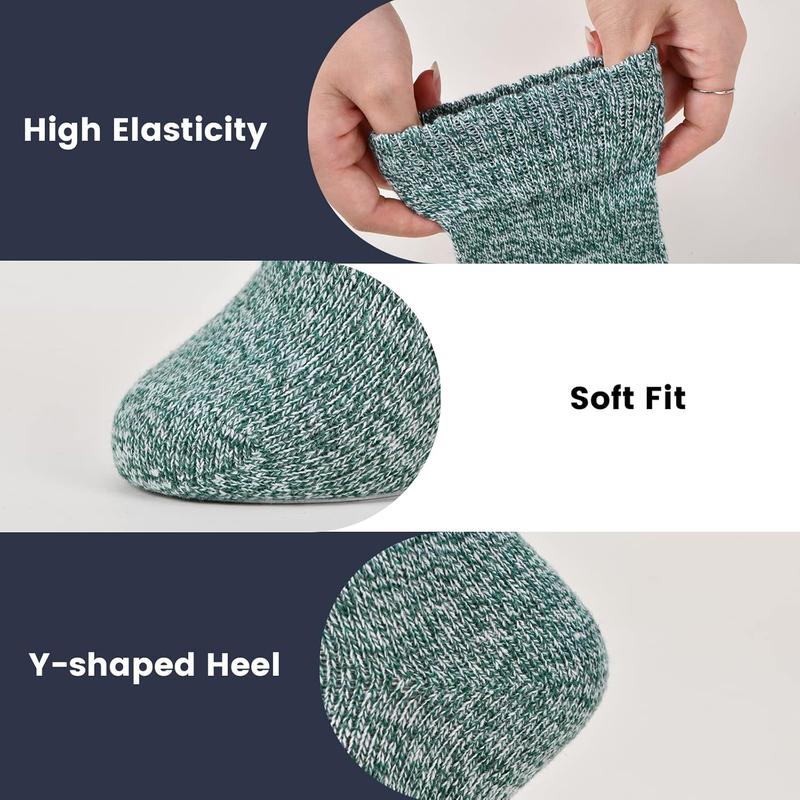 Socks- Thick Soft  Socks for Women, Vintage Warm Womens  Socks, Winter Warm Boot Socks for Women Men