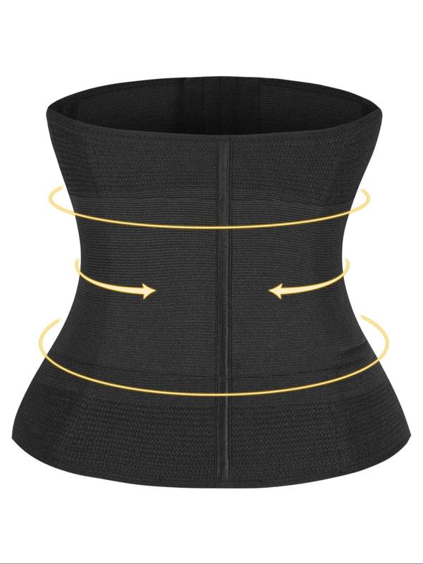 Women's Adjustable Hook & Eye Design Waist Trainer, Velcro Design High Stretch Waist Cincher, Ladies Tummy Control Shaper & Girdle for All Seasons for Birthday Gifts