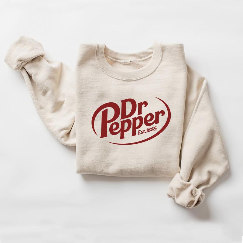 Dr. Pepper Sweatshirt, Dr Pepper Lover, Dr Pepper Gift, Gift for Girlfriend