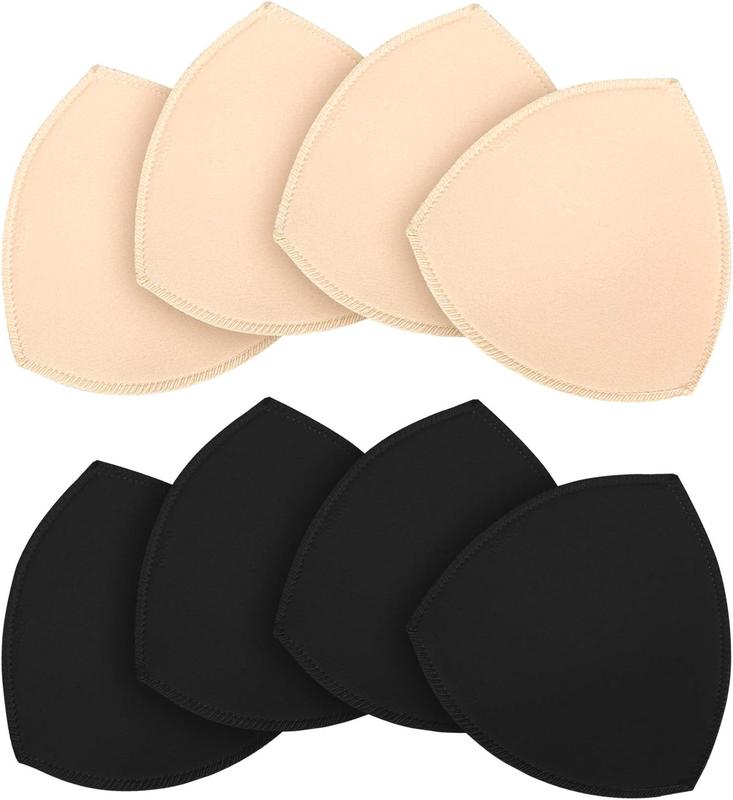 Bra Pads Inserts, Bra Cups Inserts,Removable Breathable Push up Bra Inserts for Sports Bra or Bikini Tops