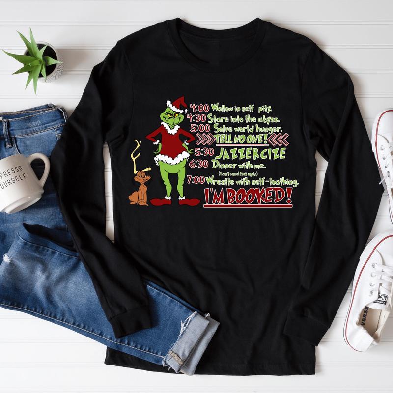 Funny Christmas Shirt, Santa Gri.nch T-Shirt, Grin.ch Christmas Shirt, Grin.chmas T-Shirt, Family Christmas Tee, Merry Christmas T-Shirt