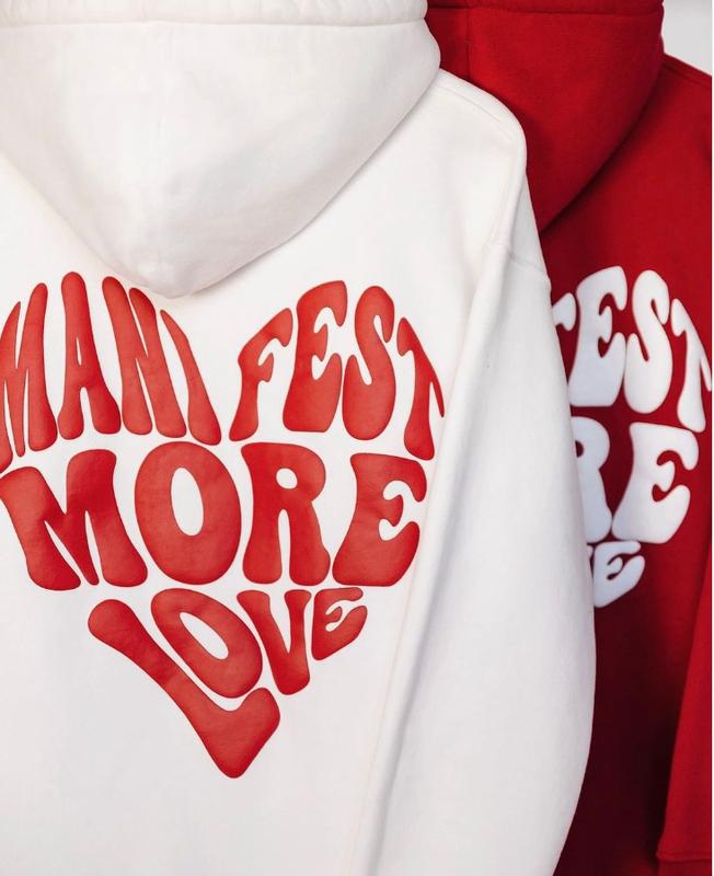 Matching Couples Outfits Manifest More Love, manifest more love hoodie, couple hoodie, Unisex hoodie Sweatshirt, Valentine Matching Tee, Valentine Gift, Gift For Her, Gift For Him