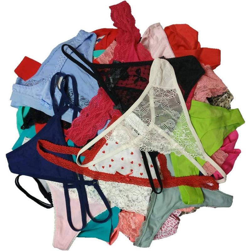 Variety Panties Thong Pack for Women Underwear Bikini Hipster G-String Tangas Assorted Multipack Thong