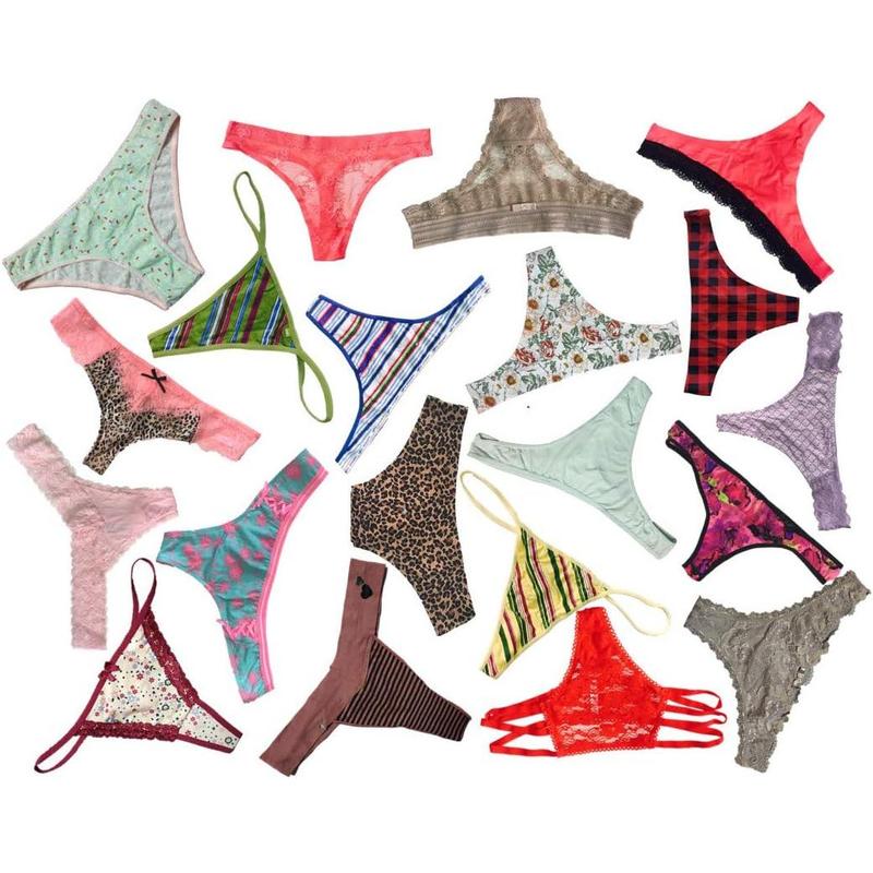 Variety Panties Thong Pack for Women Underwear Bikini Hipster G-String Tangas Assorted Multipack Thong